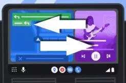 Android Auto Coolwalk UI změnit rozvržení zobrazení přepínač Android Auto Coolwalk UI změnit rozvržení zobrazení přepínač