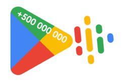 aplikace Podcasty Google 500 milionů stažení instalace Google Play