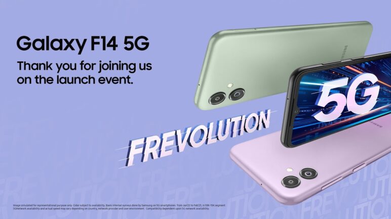 GALAXY F14 5G | FREVOLUTION 5G | SAMSUNG