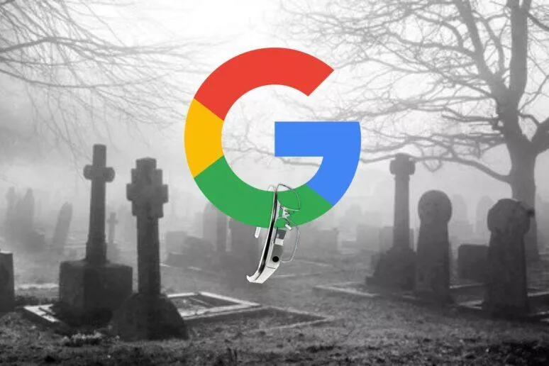 Google Glass konec Google Glass konec