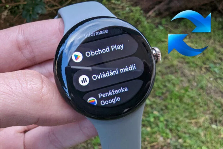 Google Pixel Watch aktualizace Google Pixel Watch aktualizace