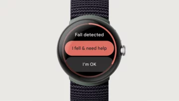 google pixel watch detekce pádu