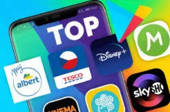 Google Play TOP 10 aplikací Česko skyshowtime tesco disney