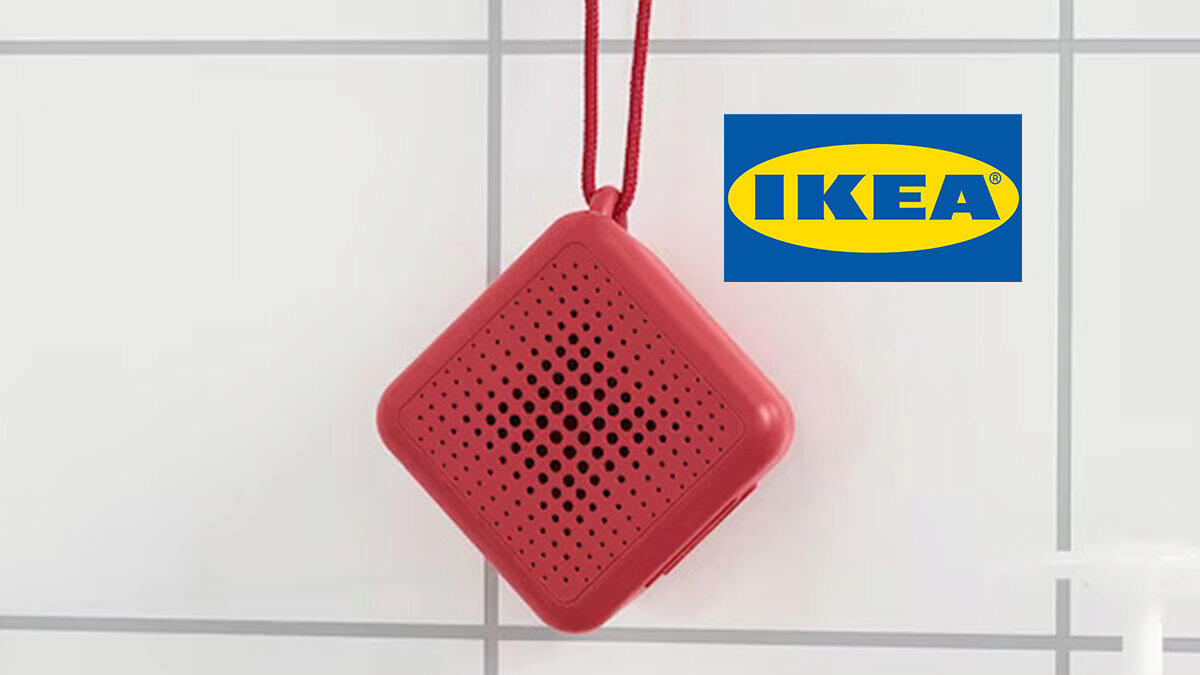 IKEA začala prodávat v Česku šíleně levný reproduktor. Poradí si i s vodou