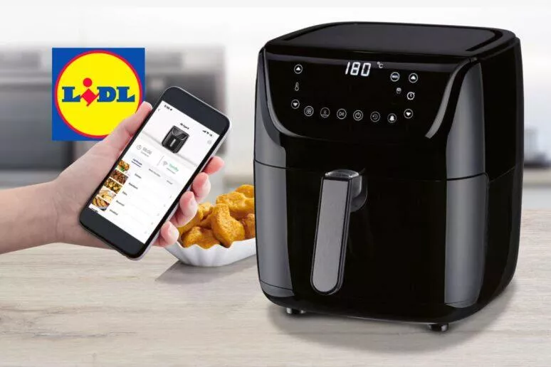 LIDL chytrá horkovzdušná fritéza Silvercrest LIDL chytrá horkovzdušná fritéza Silvercrest