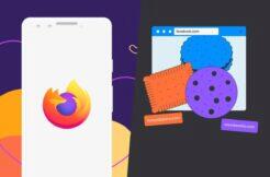 Mozilla Firefox Android aplikace Total Cookie Protection