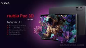 nubia pad 3d