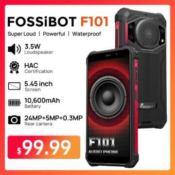 odolný telefon FOSSiBOT F101 parametry