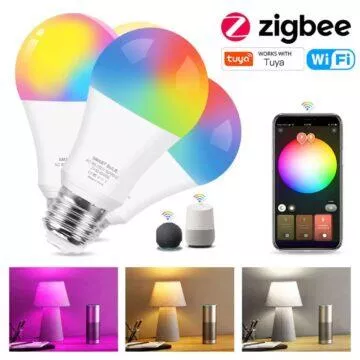 RGB LED žárovka s E27 závitem