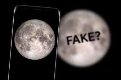 Samsung fake fotografie Měsíc kauza AI Optimalizátor scény