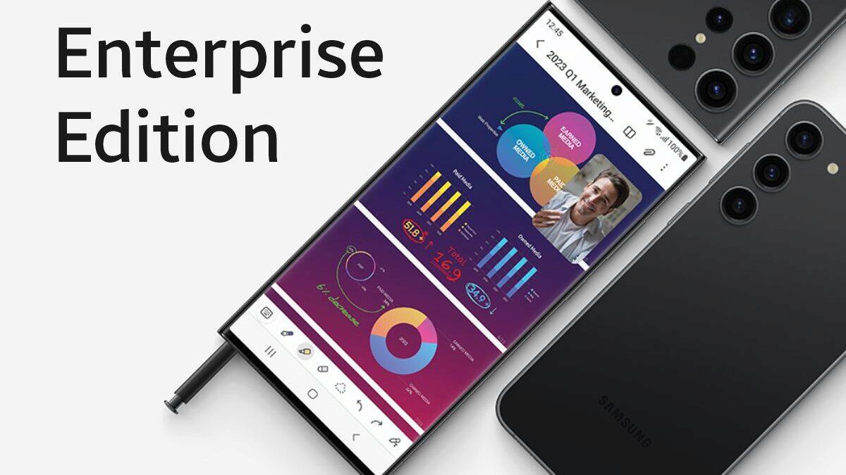 Samsung začíná prodávat mobily Galaxy S23 Enterprise Edition