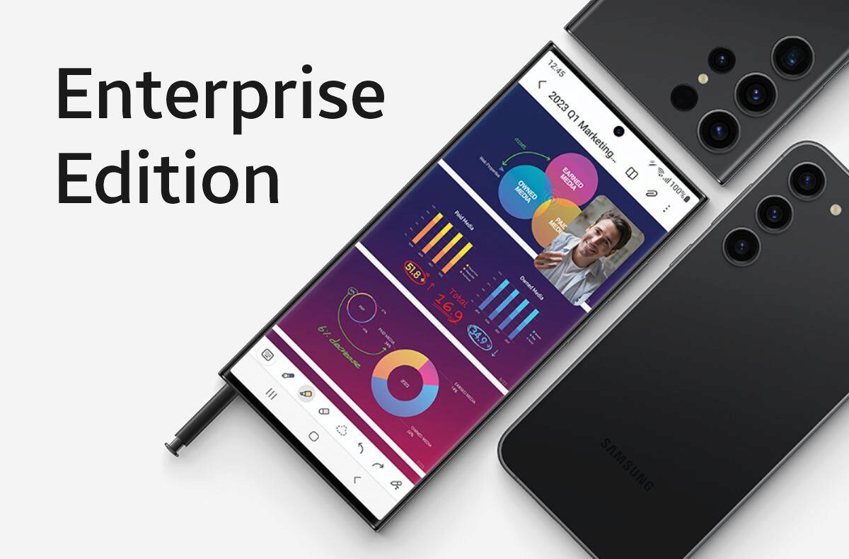 Samsung začíná prodávat mobily Galaxy S23 Enterprise Edition