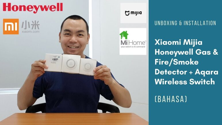 Unboxing Xiaomi Mijia Honeywell Gas & Fire/Smoke Detector + Aqara Wireless Switch