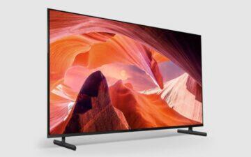 Sony Bravia X80L Google TV ČR 4K televizory předobjednávka design