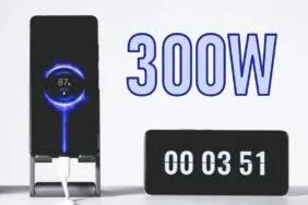 Xiaomi Redmi 300W nabíjení video ukázka Weibo