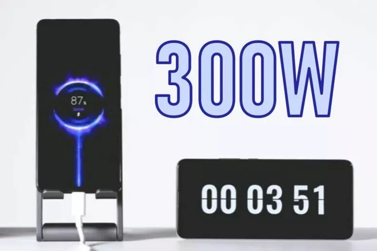Xiaomi Redmi 300W nabíjení video ukázka Weibo Xiaomi Redmi 300W nabíjení video ukázka Weibo