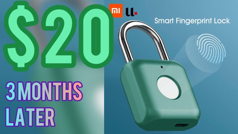 $20 Fingerprint Pad Lock | Xiaomi Youdian Smart Lock