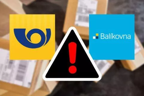 Česká pošta balíkovna podvod zprávy SMS e-mail zásilka balík