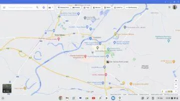 ChromeOS mapy