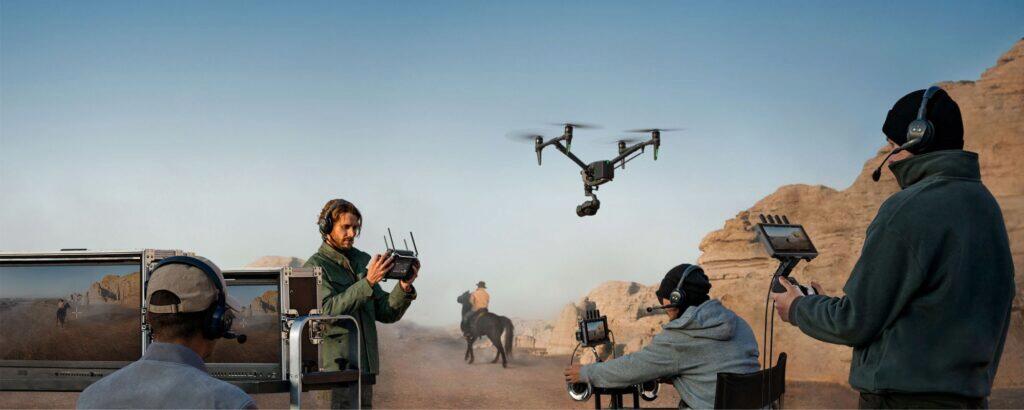 DJI Inspire 3 dron cena parametry dolet ovládání