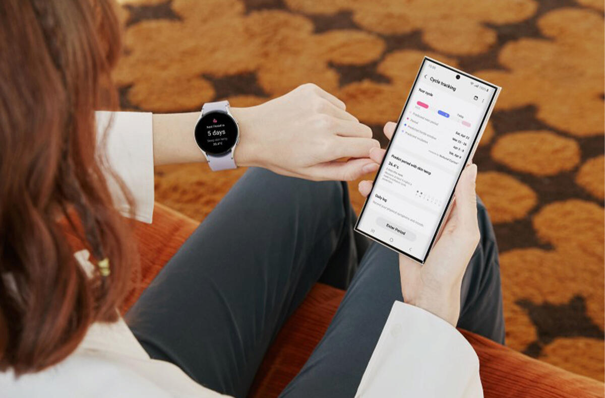 Nová aktualizace pro Galaxy Watch5 potěší hlavně ženy