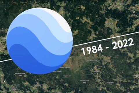 Google Earth Timelapse nové snímky 2022