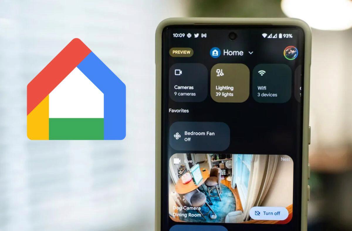 V aplikaci Google Home ukazují živý náhled další kamery