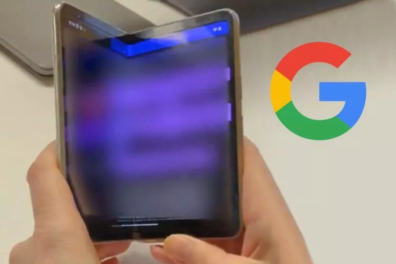 Google Pixel Fold otevírání video únik konstrukce design Google Pixel Fold otevírání video únik konstrukce design