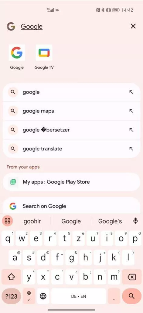 google pixel search vyhledavani launcher aplikace 4