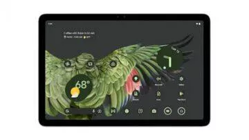 google pixel tablet černý