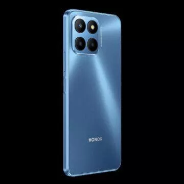 Honor 70 Lite Ocean Blue záda tlačítka