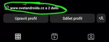 Instagram profil více odkazů výsledek