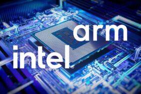 Intel Arm mobilní čipsety oznámení