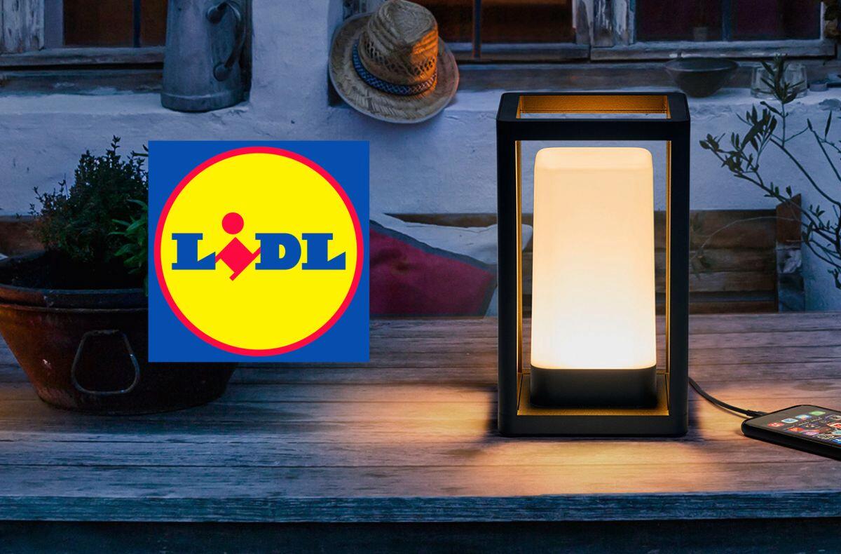 LIDL prodává mobilní venkovní světlo s Wi-Fi a powerbankou