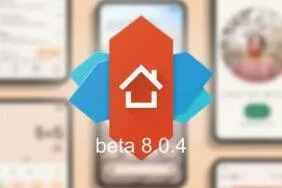 Nova Launcher 8.0.4 beta material you widgety barvy