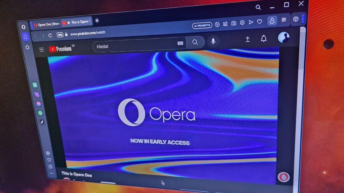 Opera One: Nový modulární prohlížeč, jehož logo pobavilo české pařany