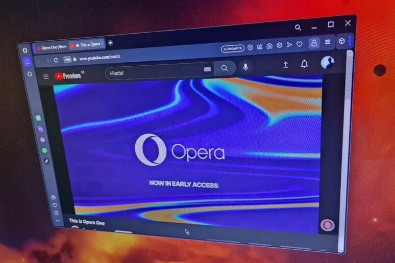 nový modulární prohlížeč Opera One nový modulární prohlížeč Opera One