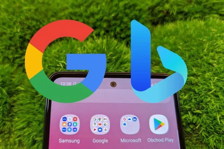 Samsung Google Bing AI vyhledávač Samsung Google Bing AI vyhledávač