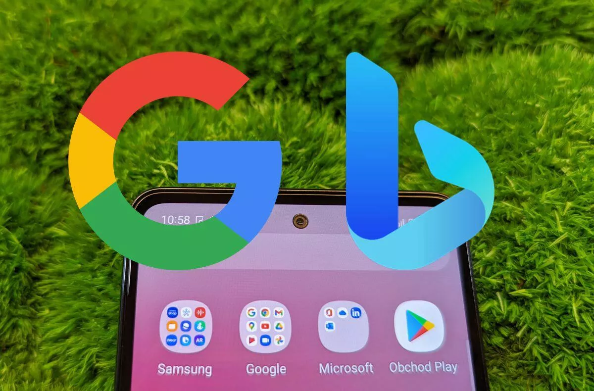 Google prý panikaří, že Samsung upřednostní vyhledávání Bing