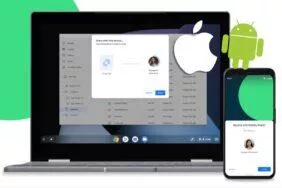 Sdílení nablízko Nearby Share Android macOS NearDrop aplikace