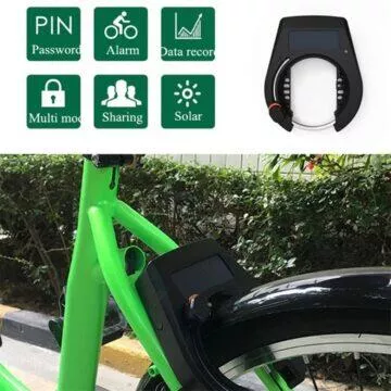 Smart zámek na kolo cyklo příslušenství AliExpress