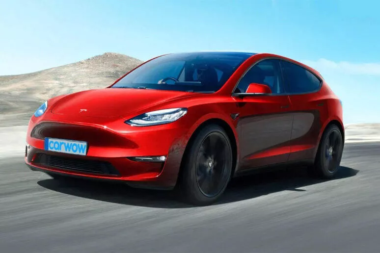 Tesla Model 2 render