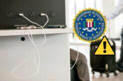 veřejné nabíječky USB upozornění FBI varování