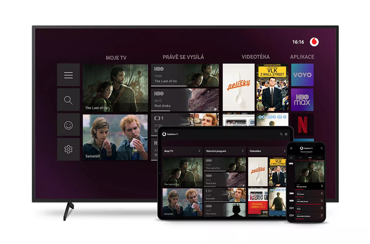 Vodafone TV naděluje zákazníkům více kanálů v základu a Voyo