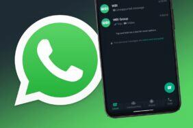 WhatsApp Android spodní menu beta test