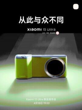 Xiaomi 13 Ultra grip 67 mm adapter zesvětlený