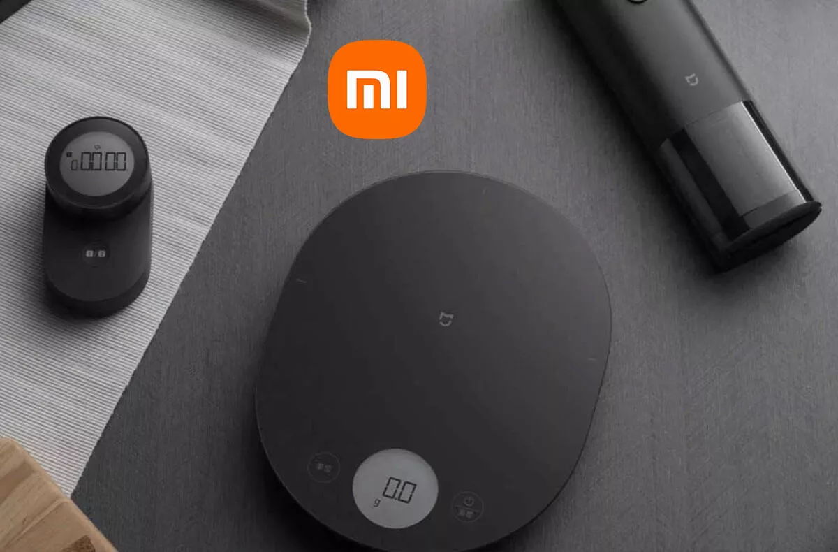 Praktický set od Xiaomi zahrnuje váhu, časovač i vývrtku