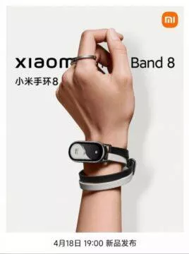 Xiaomi Smart Band 8 design pozvánka náramek řemínek Xiaomi Smart Band 8 Xiaomi Mi band 8 design pozvánka náramek Xiaomi Mi Band 8