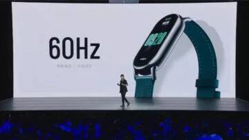 Xiaomi Smart Band 8 Mi Band 8 představení parametry 60Hz adaptivní automatický jas