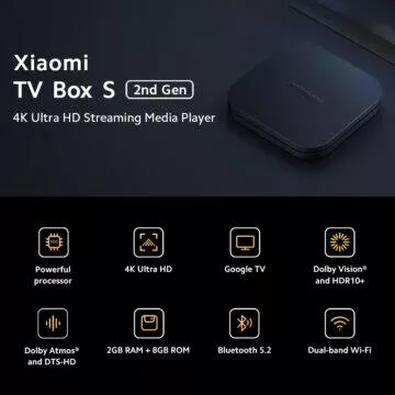 xiaomi tv box s 2. generace